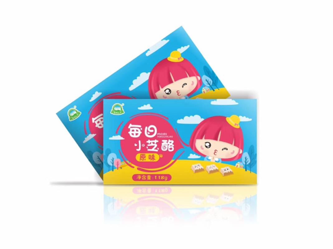 小零食食品包装盒设计